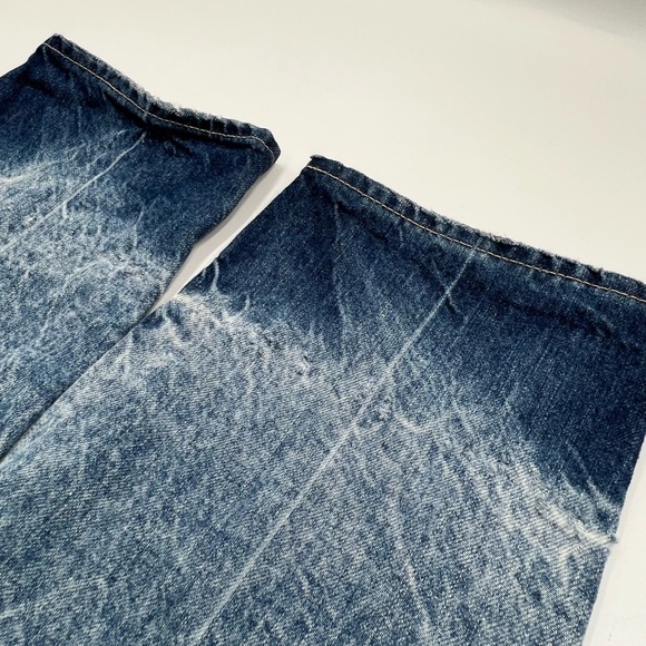 AG Adriano Goldschmied Blue Straight Leg Jeans - Picture 11 of 16